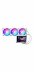 ASUS vodní chladič CPU AIO ROG RYUO IV 360 ARGB, 3x120mm, LGA1851, AM5, bílá