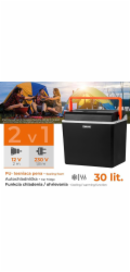 Autochladnička Strend Pro, 2v1, 30 litrů, 230V/12V, PU izolace