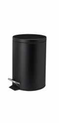 Bathroom Solutions Odpadkový koš NONI s víkem, kovový, 3 l
