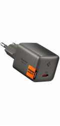 Spigen SPIGEN EE301EU-GAN Essential 1portová síťová nabíječka 30W, stříbrná