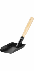 Lopatka na smetí Strend Pro Garden, 10,5x17 cm, s násadou