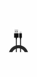 WG - Datový kabel Lightning MFI na USB-A, 2 metry, černá