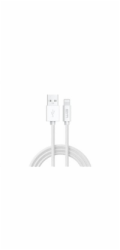 WG - Datový kabel Lightning MFI na USB-A, 2 metry, bílá