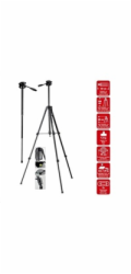BAZAR - Braun stativ LW 168S (62-168cm, 1500 g, 3-směrná hlava, max.5kg, monopod) - POŠKOZENÝ OBAL