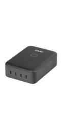 Club3D nabíječka 240W Charging Station GaN, 4xUSB-C, PPS + PD 3.1 Support + Led Display