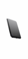 BMX SolidSafe™ Air Titanium 5K Qi2 Wireless Magnetic Power Bank, Black