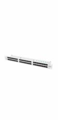 Lanberg Patch panel 48 portů 1U Cat.6 šedý