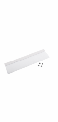 LANBERG 19" CABLE ENTRY BRUSH PANEL GREY  