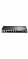 Switch TP-Link TL-SL1311MP 8x LAN/PoE+, 2x GLAN, 1x SFP , 124W