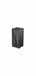 Rack 19 37U skříň volně stojící, 800x800 mm, černá