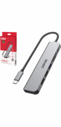UNITEK HUB USB-C H1118A; USB-A x3  USB-