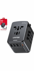 Unitek Cestovní nabíječka EU/US/UK/AUS PD 35W