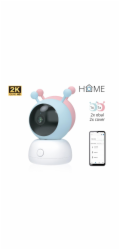 iGET HOME Camera CS2 Baby - WiFi 2K IP kamera a chůvička, noční vidění, audio, 2x obal, teplota
