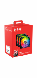 ADATA XPG VENTO  120 3 PACK  REVERSE COOLING FAN RGB BLACK