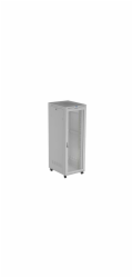 19" VOLNĚ STOJÍCÍ RACKOVÁ SKŘÍŇ 47U 800X1000 ŠEDÝ S PERFOROVANÝMI DVEŘMI LANBERG (FLAT PACK) V2