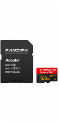 SanDisk Extreme PRO SDXC 128GB 250MB/s V30 + ada