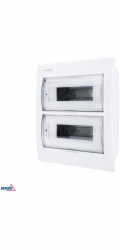 Zapuštěná rozvaděčová krabice Bemko Schelinger IP40, svorky 36N+36PE 3x12P A80-RDP-IP40-NPE-36P