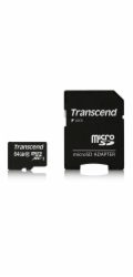 Transcend 64GB microSDXC (Class 10) paměťová karta (s adaptérem)