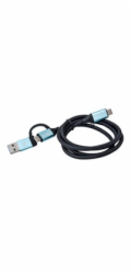 i-tec USB-C kabel na USB-C s integrovaným USB 3.0 Adaptérem