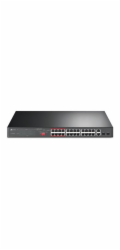 TP-Link CCTV switch TL-SL1226P (24x100Mb/s, 2xGbE/2xSFP combo, 24xPoE+, 250W)