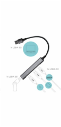 I-TEC U3HUBMETALMINI4 i-tec USB 3.0 Metal HUB 1x USB 3.0 + 3x USB 2.0