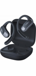SHOKZ OpenFit Air Sluchátka s mikrofonem Bezdrátový Za ucho Volání / hudba / sport / volný čas Bluetooth Černá