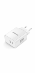 Rychlá nabíječka ALIGATOR PD 20W USB-C, bílá