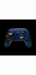 PowerA Bezdrátový ovladač pro Nintendo Switch - Pac Man, Neon Arcade, svítící