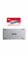 UNITEK KVM přepínač USB-C 10 GB/s s HDMI