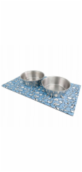 Barry King Sada 2 misek pro psy , nerezová ocel, 2x950ml, s magnetickou podložkou