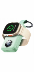 Joyroom Bezdrátová powerbanka JR-WQW01 2000mAh 3W pro Apple Watch - zelená