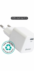 eStuff Nabíječka Infinite s USB-C kabelem do EU, PD
