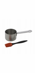 Barbecook Barbecook | Nerezový hrnec s kartáčem, 10,5 x 7,5 x 23 cm | BC-ACC-7211