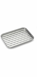 Barbecook Barbecook | Opakovaně použitelná grilovací pánev z nerezové oceli, 34,5 x 24 x 3 cm | BC-ACC-7079