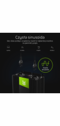 Invertor Green Cell Invertor Green Cell 24V až 230V Čistá sinusovka 3000W