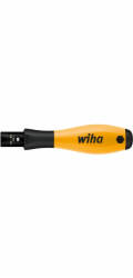 Wiha Drehmoment-Schraubendreher TorqueVario-S ESD (schwarz/gelb, 2-teilig, 0,1 - 0,6Nm)
