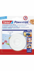 Tesa Powerstrips - Indoor - Univerzální háček - Bílá - Plast - Lepicí proužky - 0,5 kg