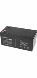 Green Cell AGM VRLA 12V 3.3Ah maintenance-free battery for the alarm system, cash register, toys