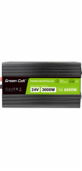 LCD převodník 24V 3000W/6000W Čistý sinus s displejem