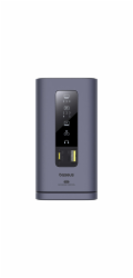 Dokovací stanice 11v1 Baseus Spacemate 100W 2xUSB-C, 4xUSB, 3xHDMI, 1xRJ45, 3,5mm jack šedá