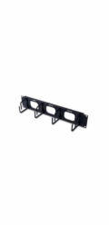 APC 2U Horizontal Cable Organizer w/ Pass-Thru Black