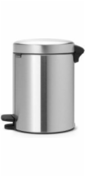 Brabantia New Icon Pedálový odpadkový koš stříbrný (112102)