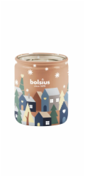 Svíčka Bolsius True Glow, 82x68 mm, lískový oříšek/vanilka, ve skle