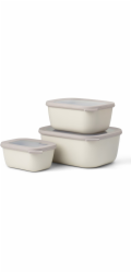Mepal Cirqula Multi-Bowl Set  3-pcs, nordic white