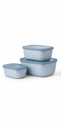 Mepal Cirqula Multi-Bowl Set  3-pcs, nordic blue