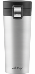 Vialli Design Termohrnek 400ml FUORI matná ocel 28029