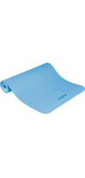 Rebel Active Gymnastická podložka na jógu, pilates, fitness, 183x61cm, tloušťka 1cm, materiál TPE, modrá, REBEL ACTIVE