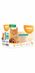 IAMS DELIGHTS Land & Sea Collection in Jelly box – vlhké krmivo pro kočku – 12x85g