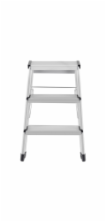Hailo D60 StandardLine 2x3 Steps  Double-Stepped Folding Ladder