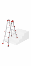 Hailo M80  4x3 Rung Ladder